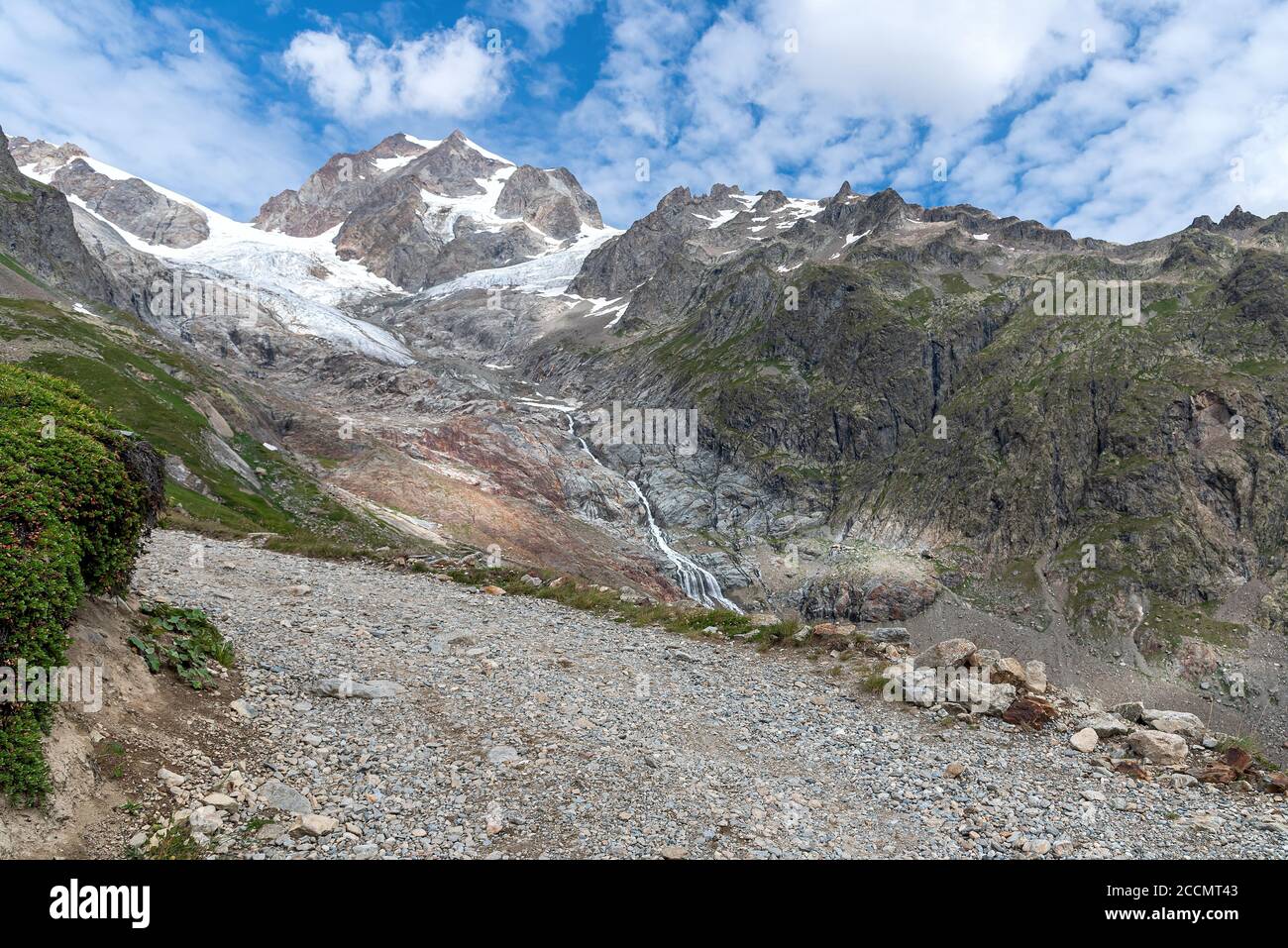 View of the refuge Elisabetta Val Veny - Courmayeur - Valle d'Aosta ...