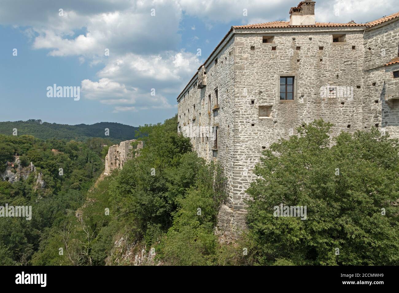 Montecuccoli Castle, Pazin, Istria, Croatia Stock Photo