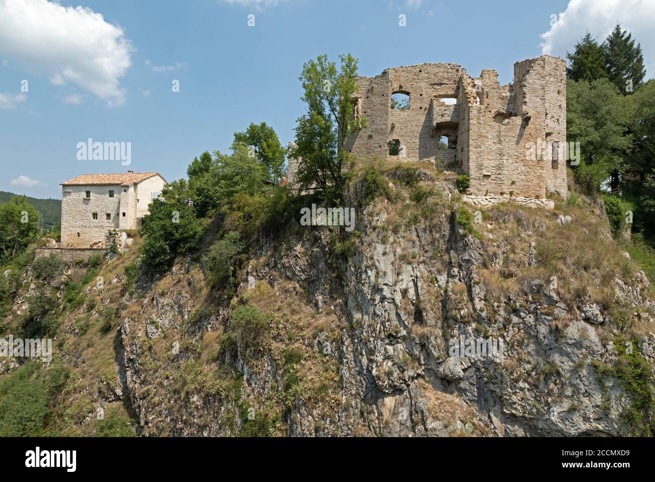 Mitterburg Castle, Pazin, Istria, Croatia Stock Photo