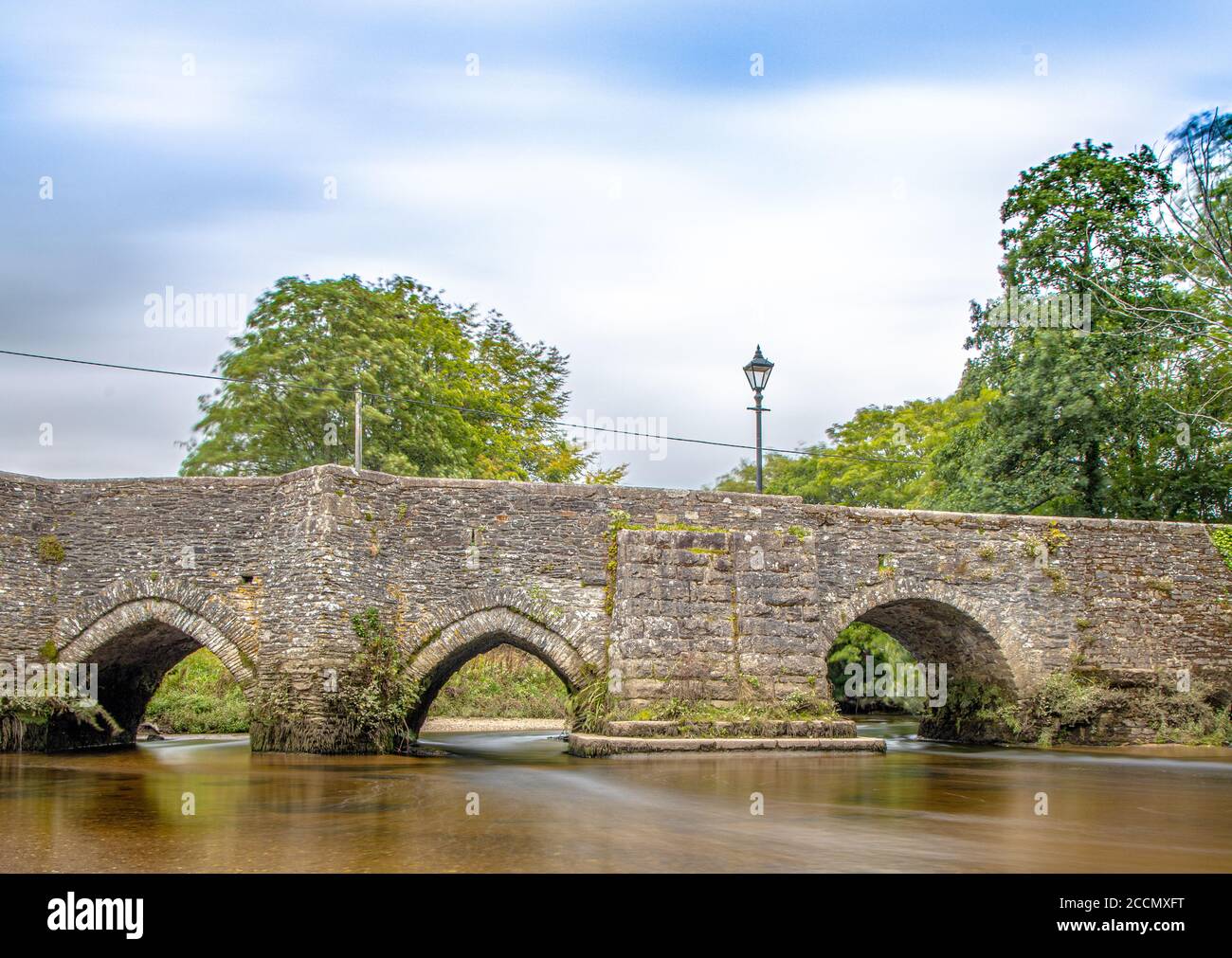 Views of Lostwithiel town in Cornwall UK Stock Photo Alamy