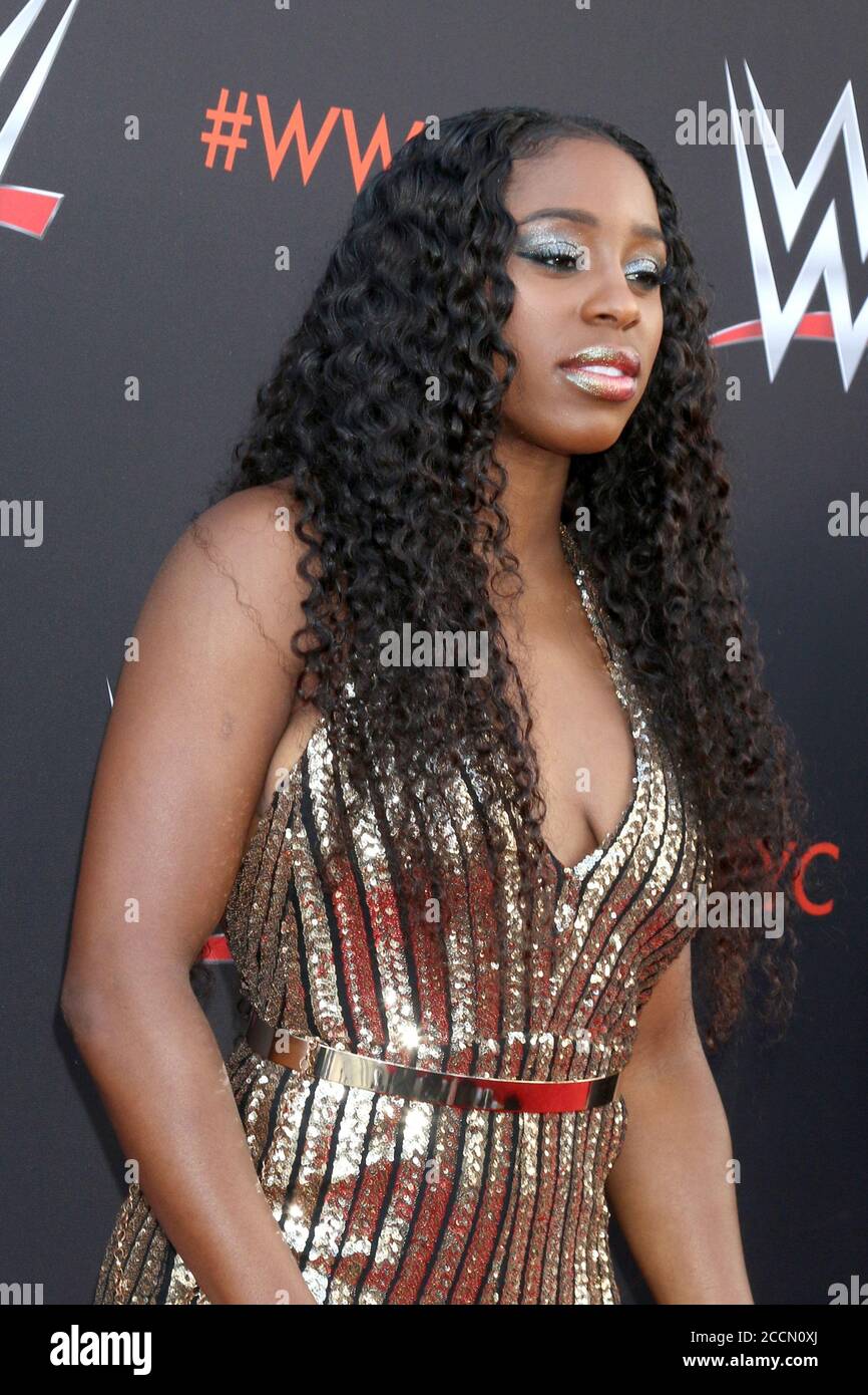 LOS ANGELES - JUN 6:  Naomi at the WWE For Your Consideration Event at the TV Academy Saban Media Center on June 6, 2018 in North Hollywood, CA Stock Photo