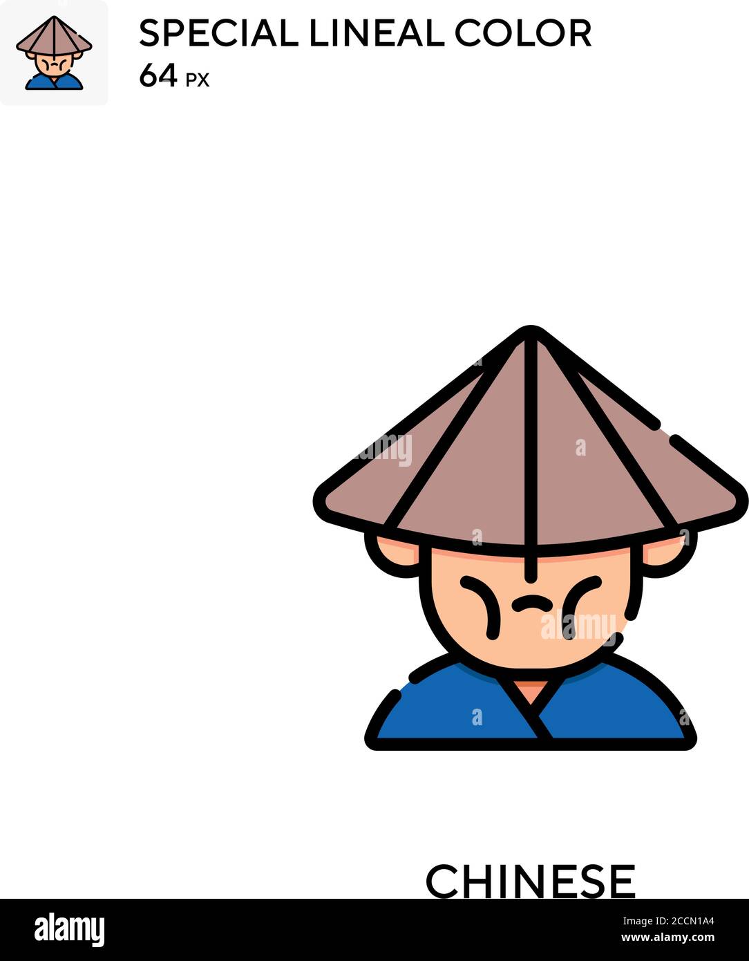 Chinese Special lineal color icon. Illustration symbol design template ...