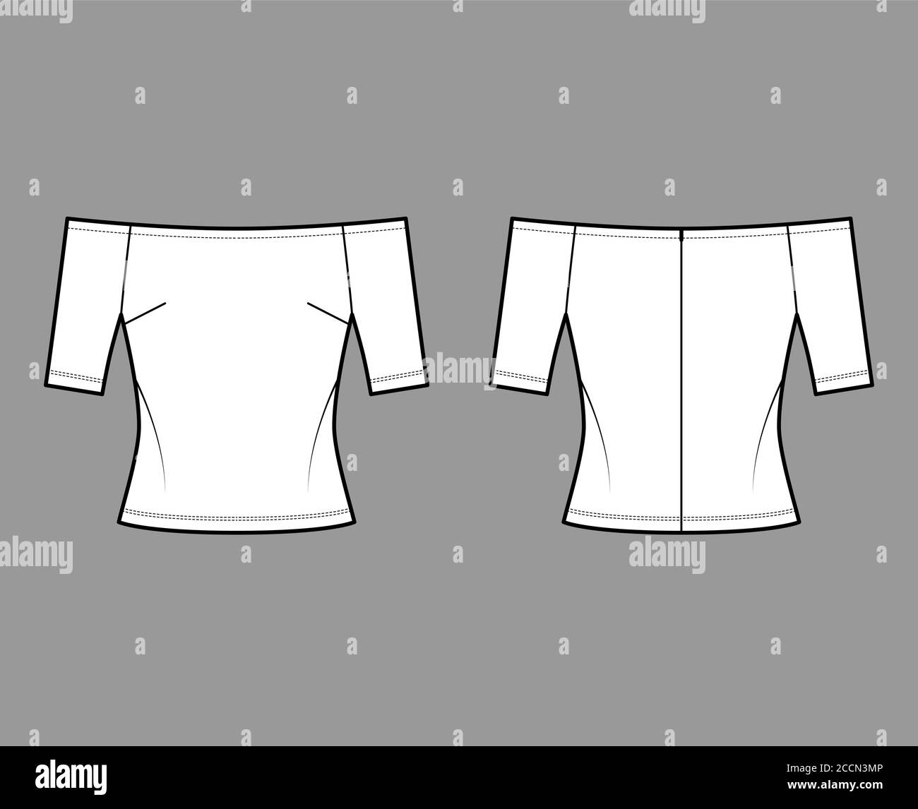 Long sleeve hoodie sweat jacket with zipper overall technical fashion flat  sketch template front and back views vector  CanStock