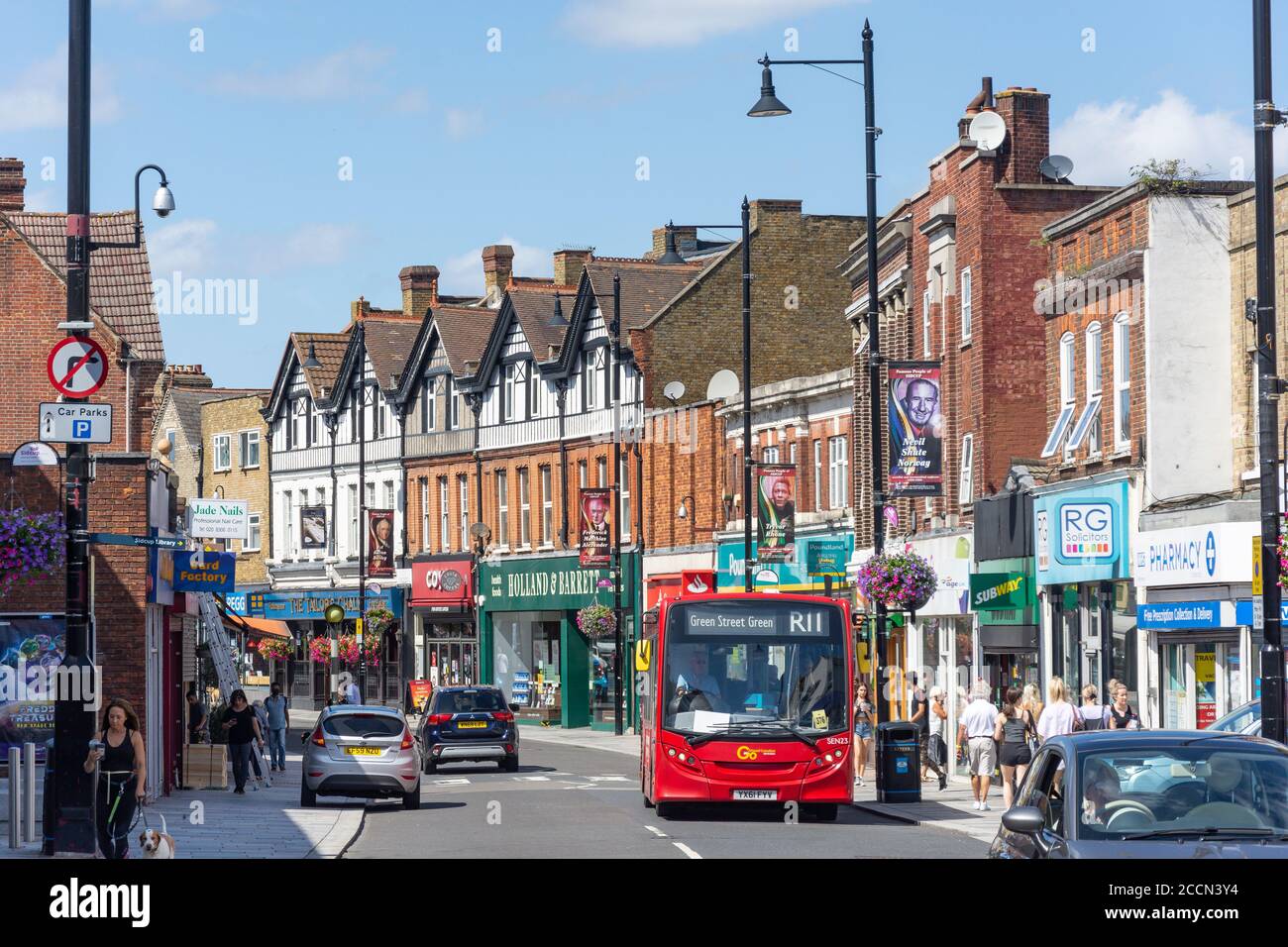 Sidcup High Street, Sidcup, London Borough of Bexley, Greater London