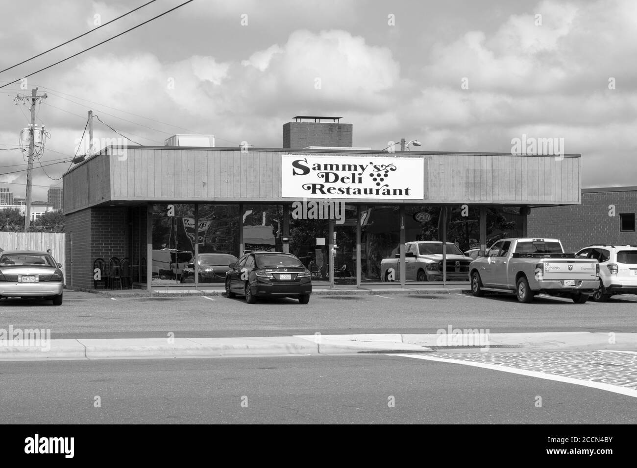 Sammy's Deli in PlazaMidwood, Charlotte NC Stock Photo Alamy