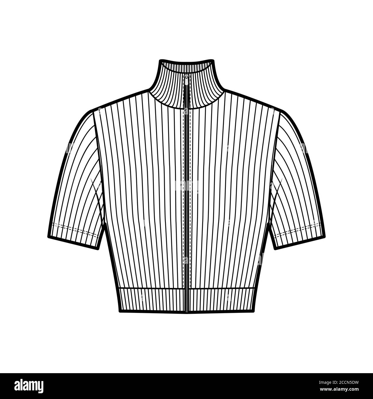 Graphic Short-Sleeved Knitwear - Ready to Wear