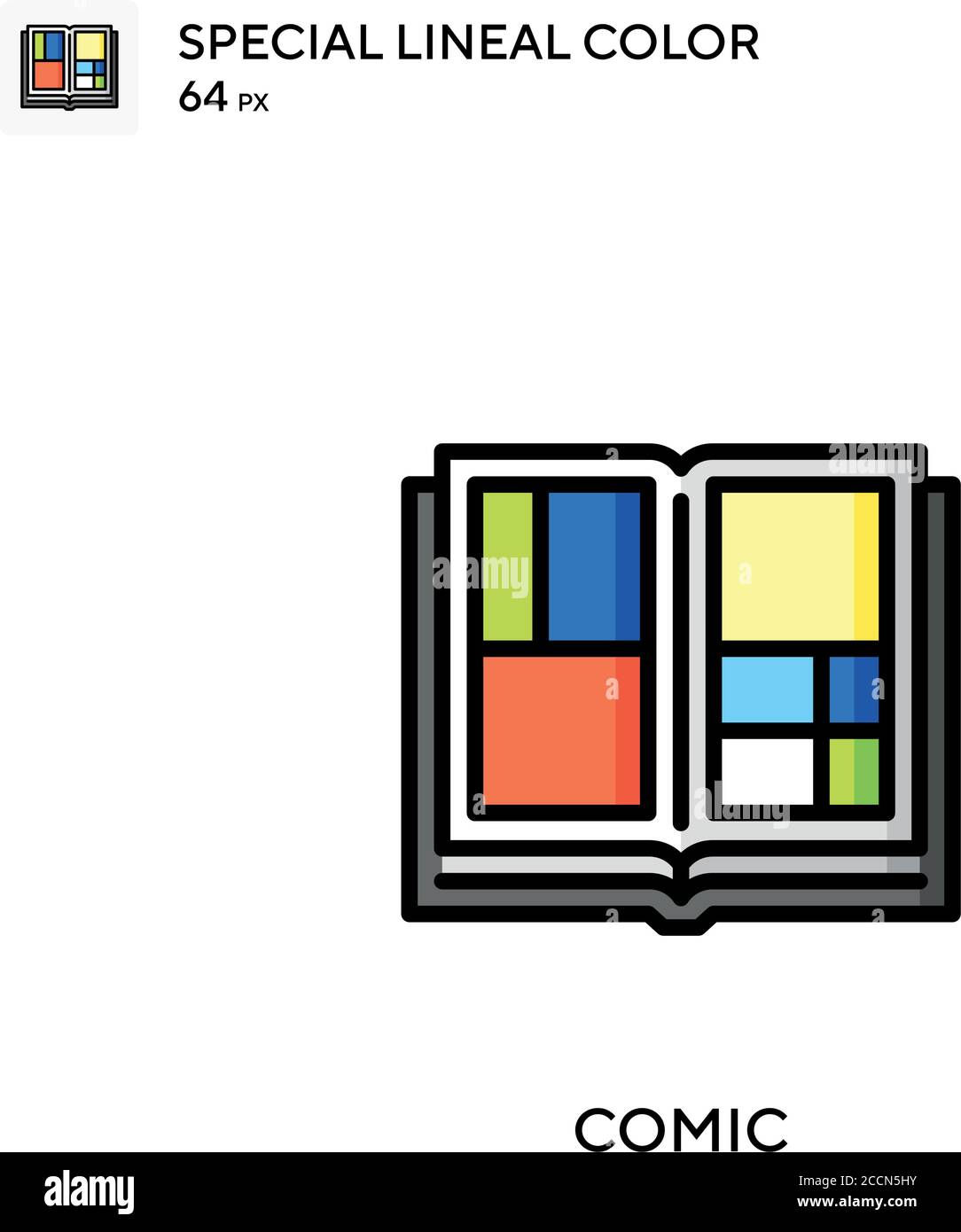 Swing-1 Special lineal color icon. Illustration symbol design template ...