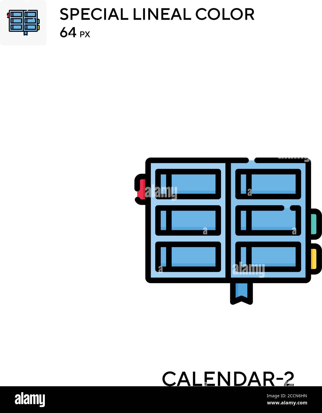 Handshake Special lineal color icon. Illustration symbol design ...