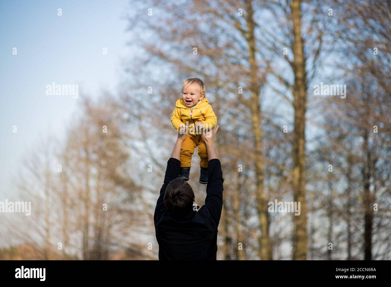Boy throws grass hires stock photography and images Alamy