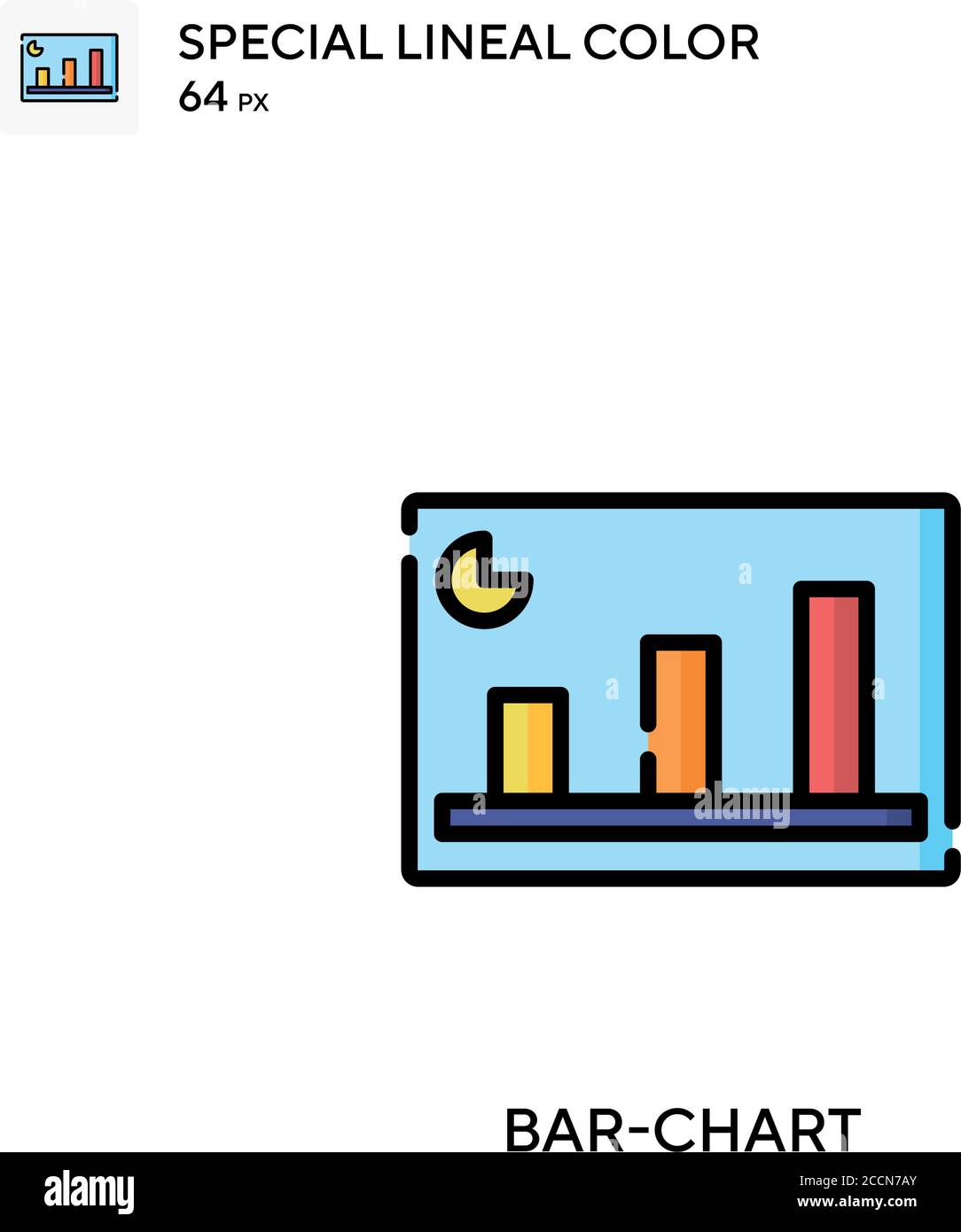 Gift Special lineal color icon. Illustration symbol design template for ...