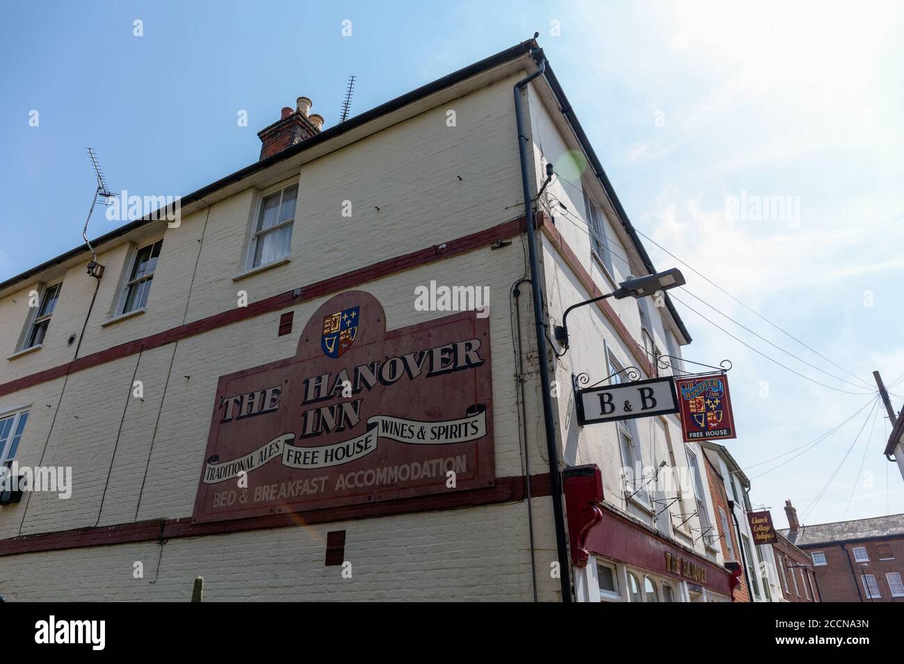 The Hanover Inn Free House Stock Photo Alamy
