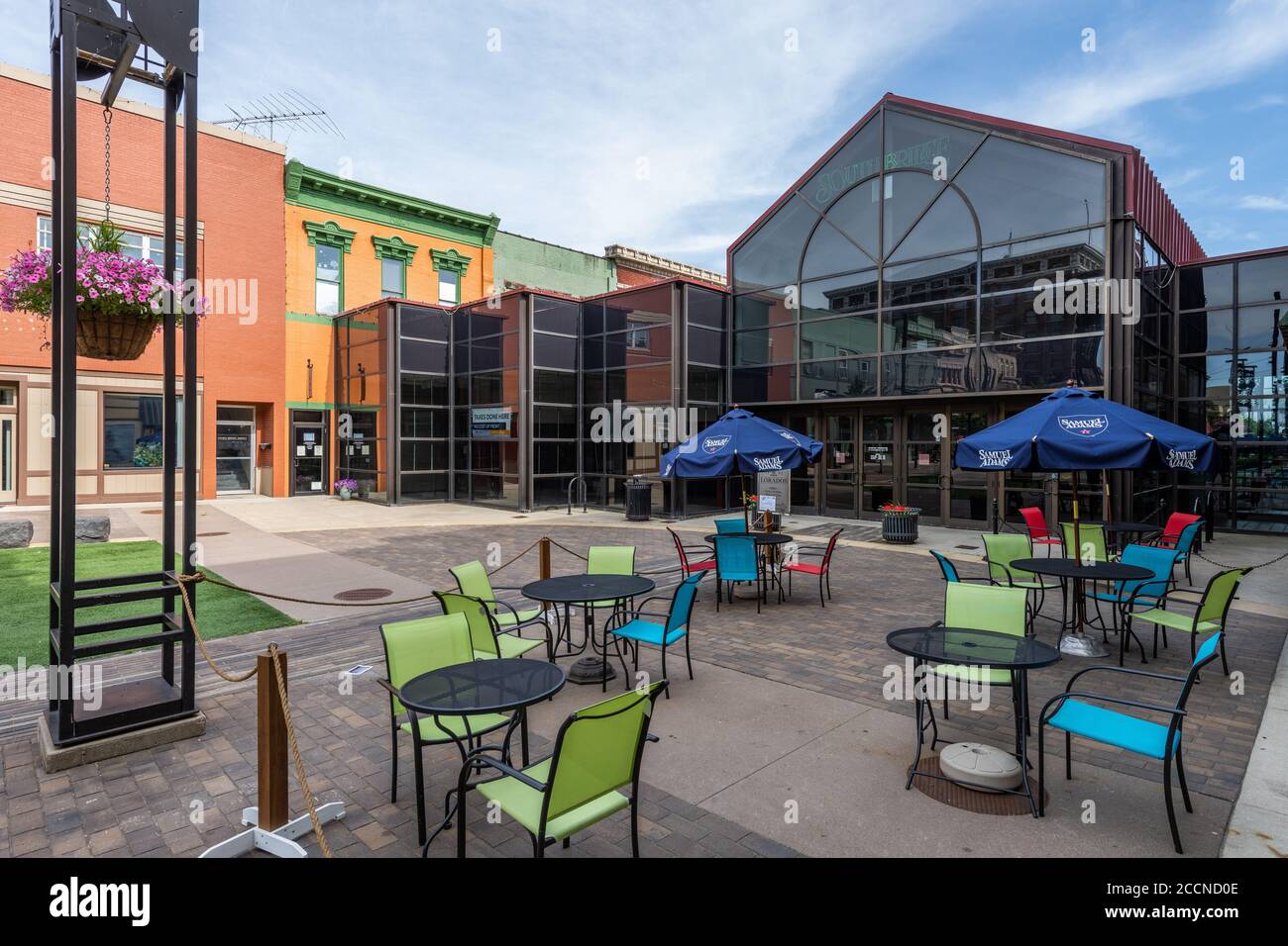 Southbridge Mall in Mason City Stock Photo