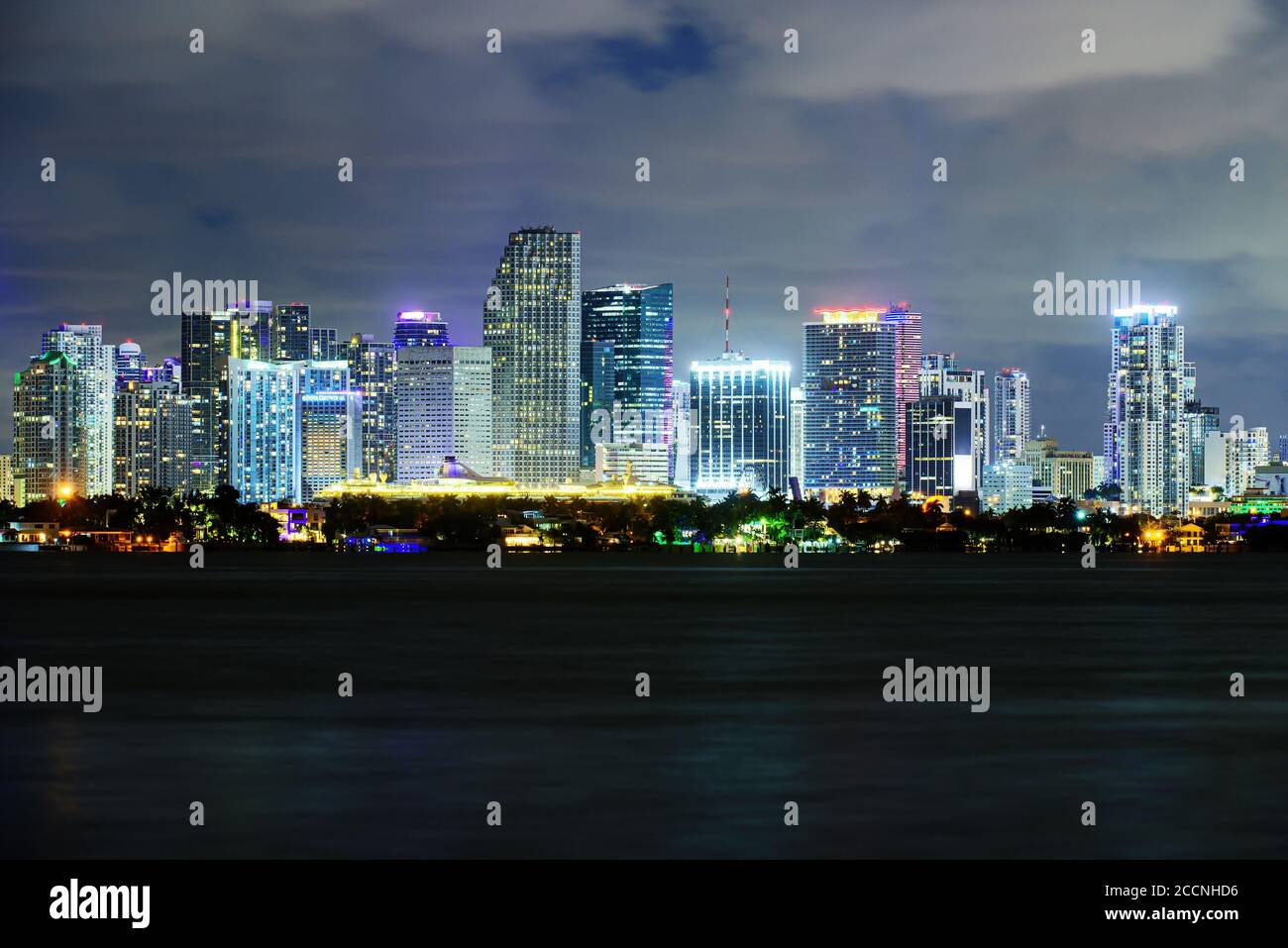 Miami, Florida, USA downtown cityscape. Miami skyline Stock Photo Alamy