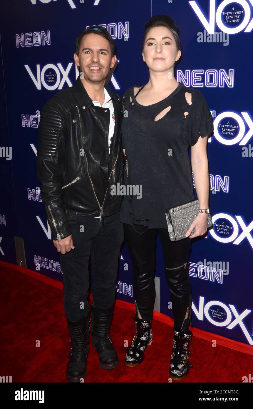 LOS ANGELES - DEC 5: Roberto Orci, Adele Heather Taylor at the Vox Lux