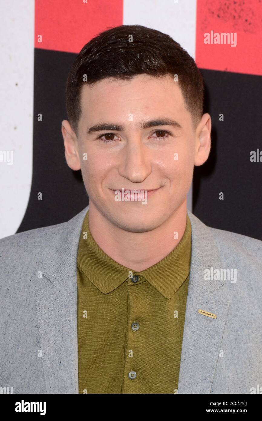 LOS ANGELES - APR 12:  Sam Lerner at the Blumhouse's Truth Or Dare Premiere at Cinerama Dome on April 12, 2018 in Los Angeles, CA Stock Photo