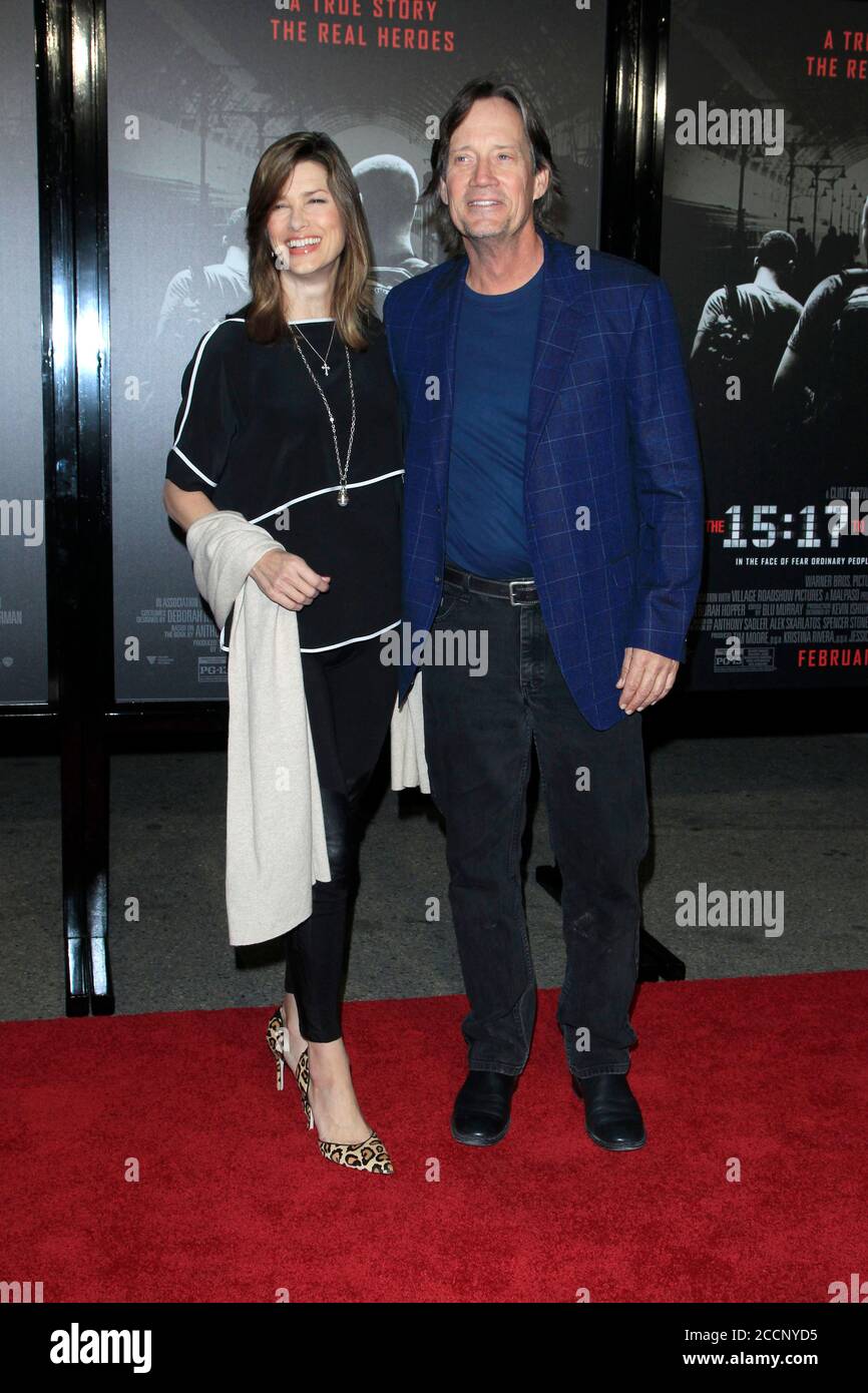 LOS ANGELES - FEB 5: Sam Sorbo, Kevin Sorbo at the The 15:17 To Paris