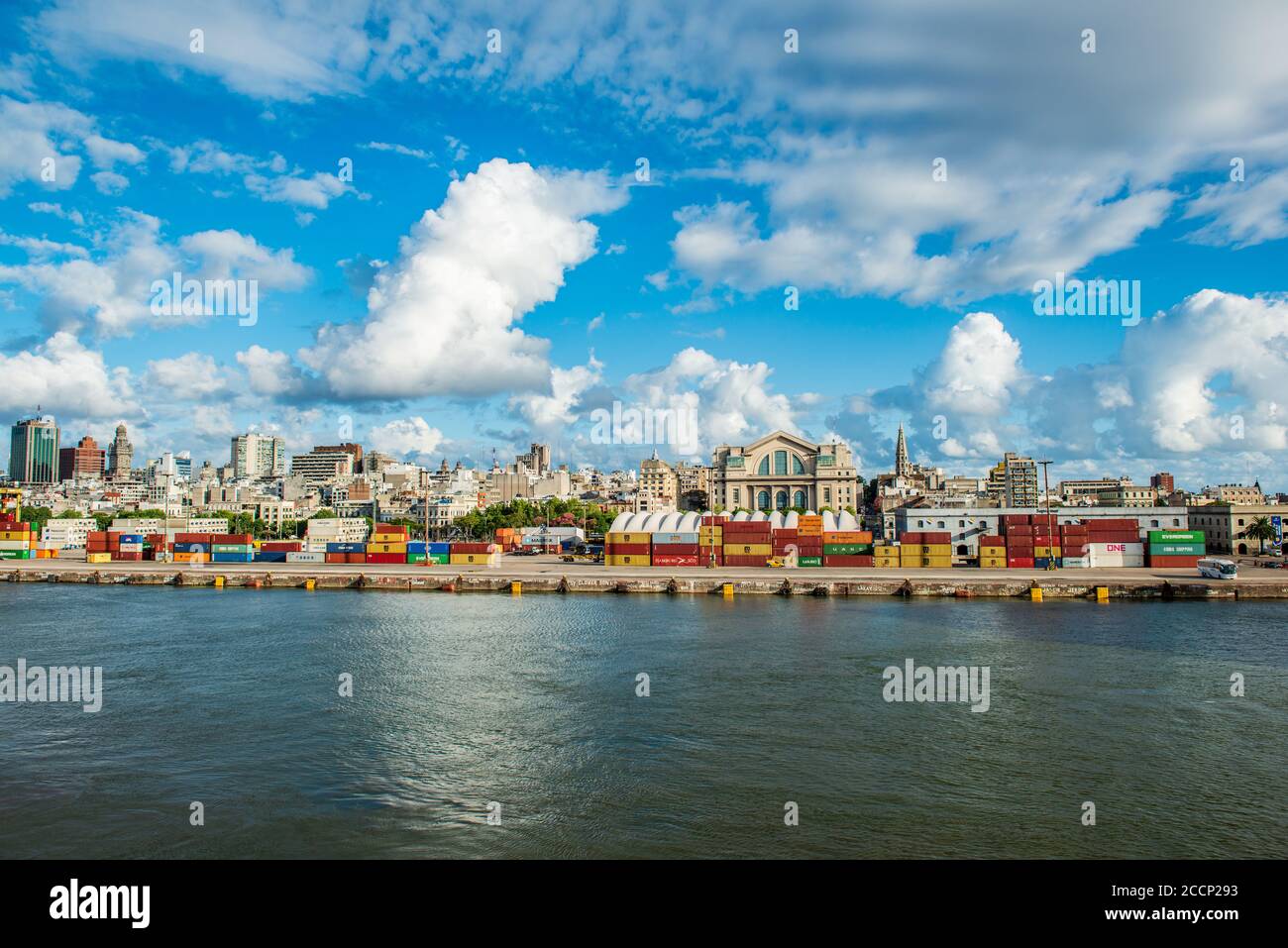 The beautiful city of Montevideo, Uruguay Stock Photo