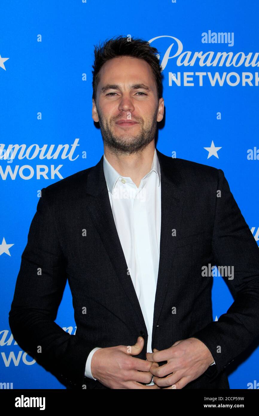 LOS ANGELES - JAN 18: Taylor Kitsch at the Paramount Network Launch ...