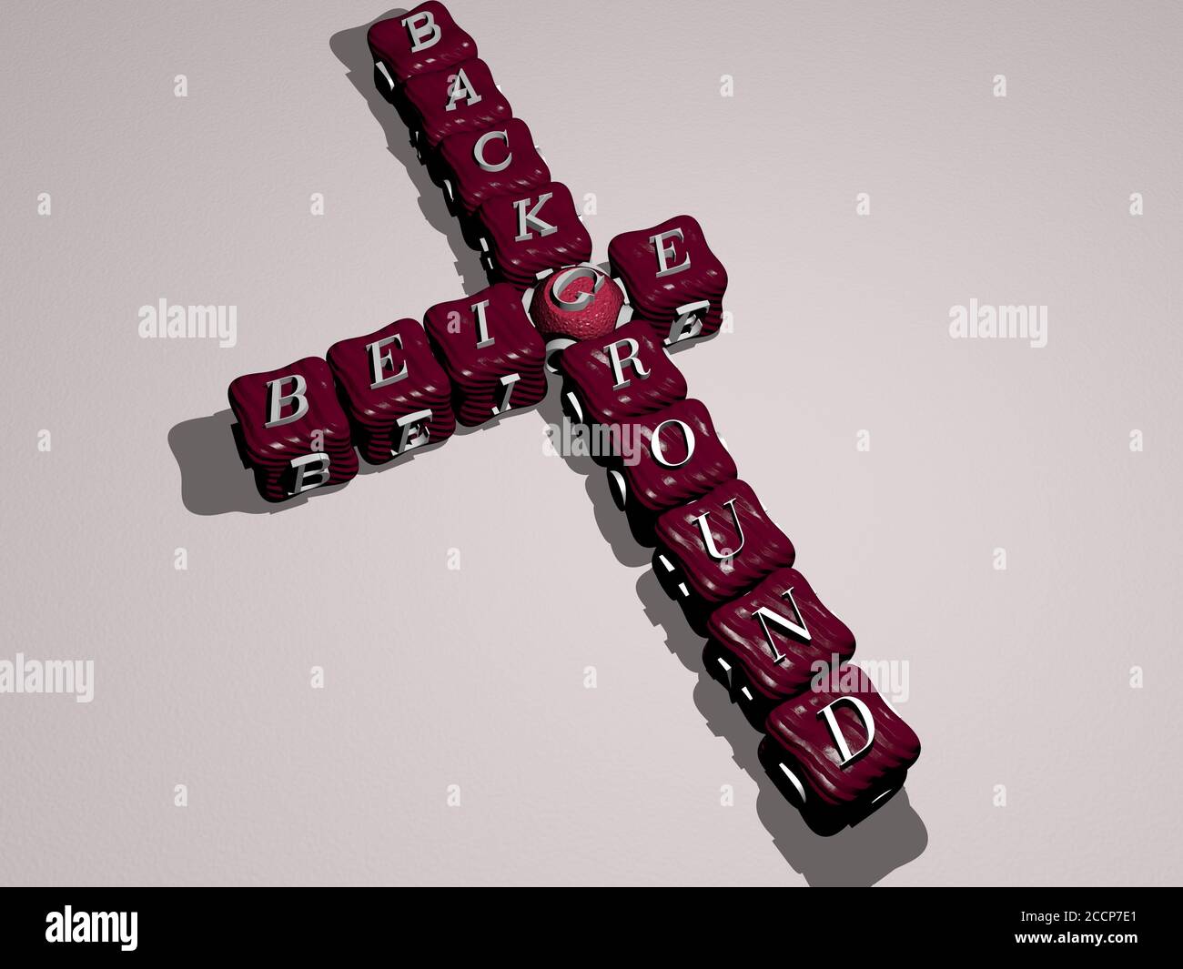 beige background crossword of colorful cubic letters 3D illustration beige background crossword of colorful cubic letters 3D illustration
