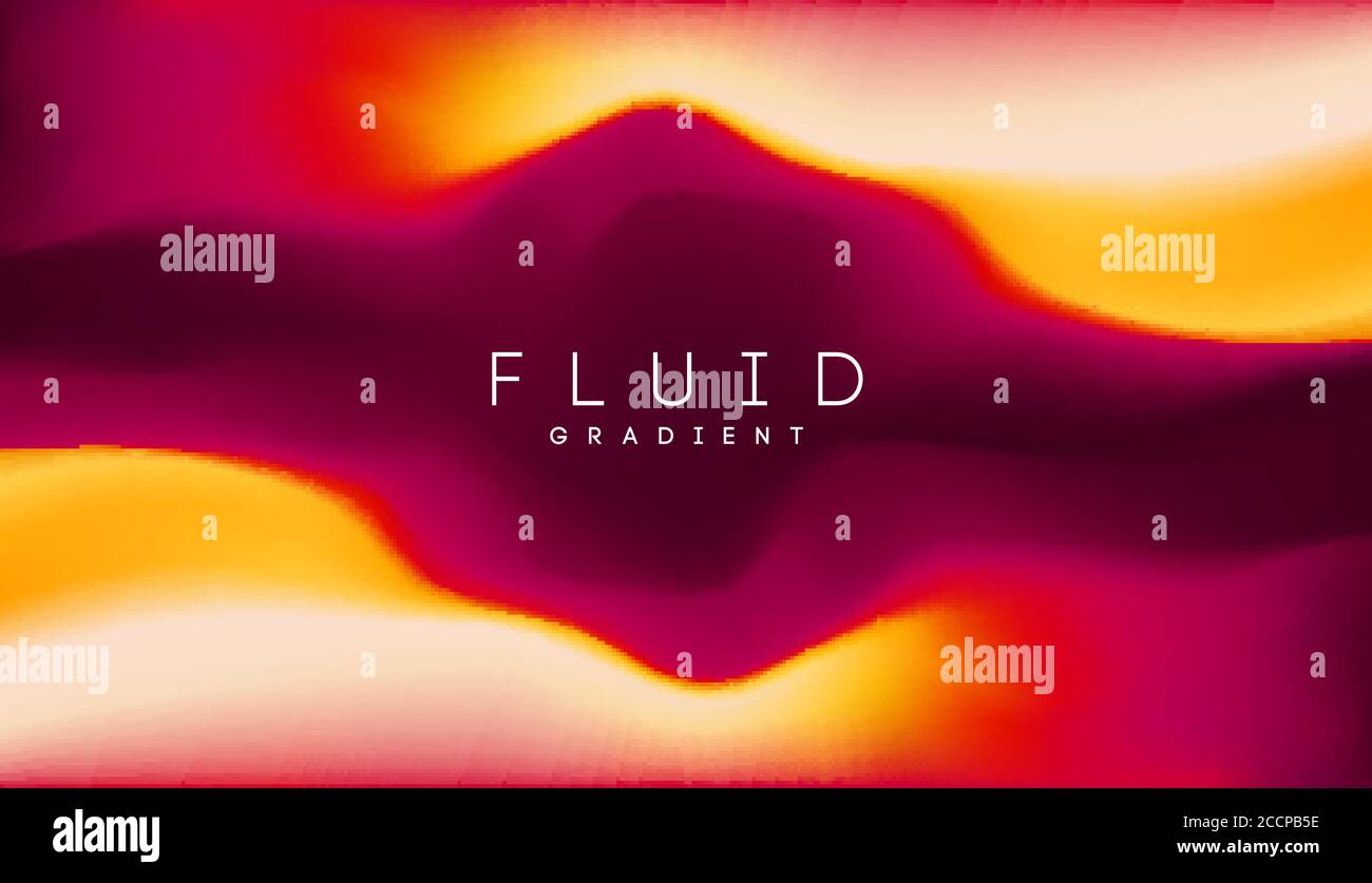 Orange purple gradient background. Fluid mesh wallpaper. Liquid 3d ...