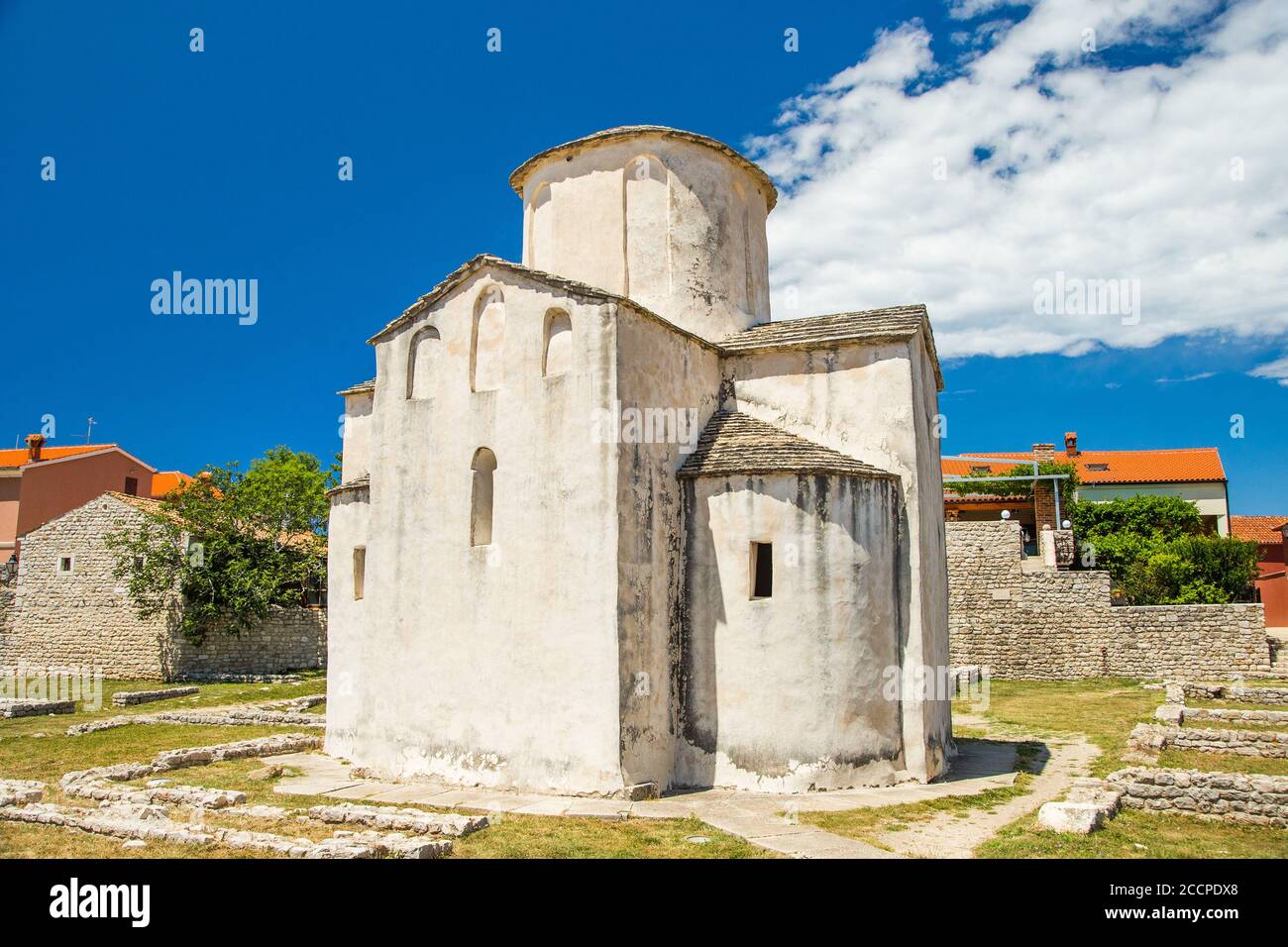 Croatia Romanesque Medieval Church Of Holy Cross And Archaeological croatia-romanesque-medieval-church-of-holy-cross-and-archaeological