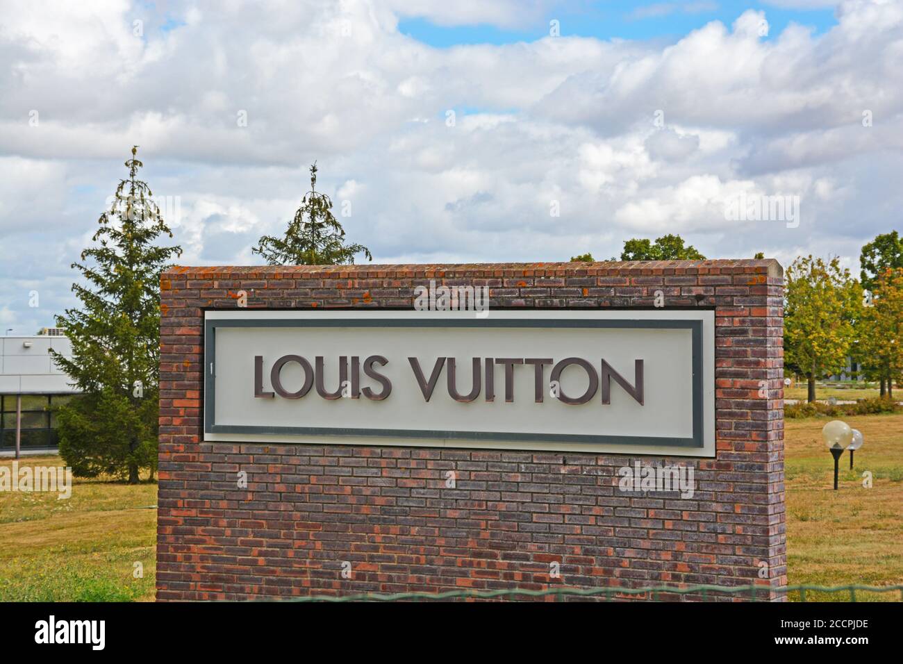 France, Jura, Saint Hymetiere sur Valouse, Anchay, birthplace of Louis  Vuitton, roadside sign Stock Photo - Alamy