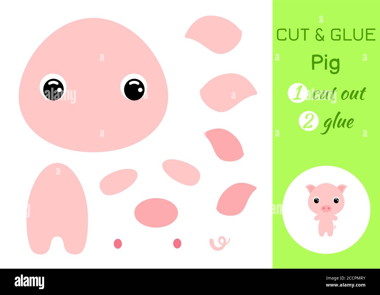 Download Paper Cut Pig High Resolution Stock Photography And Images Alamy