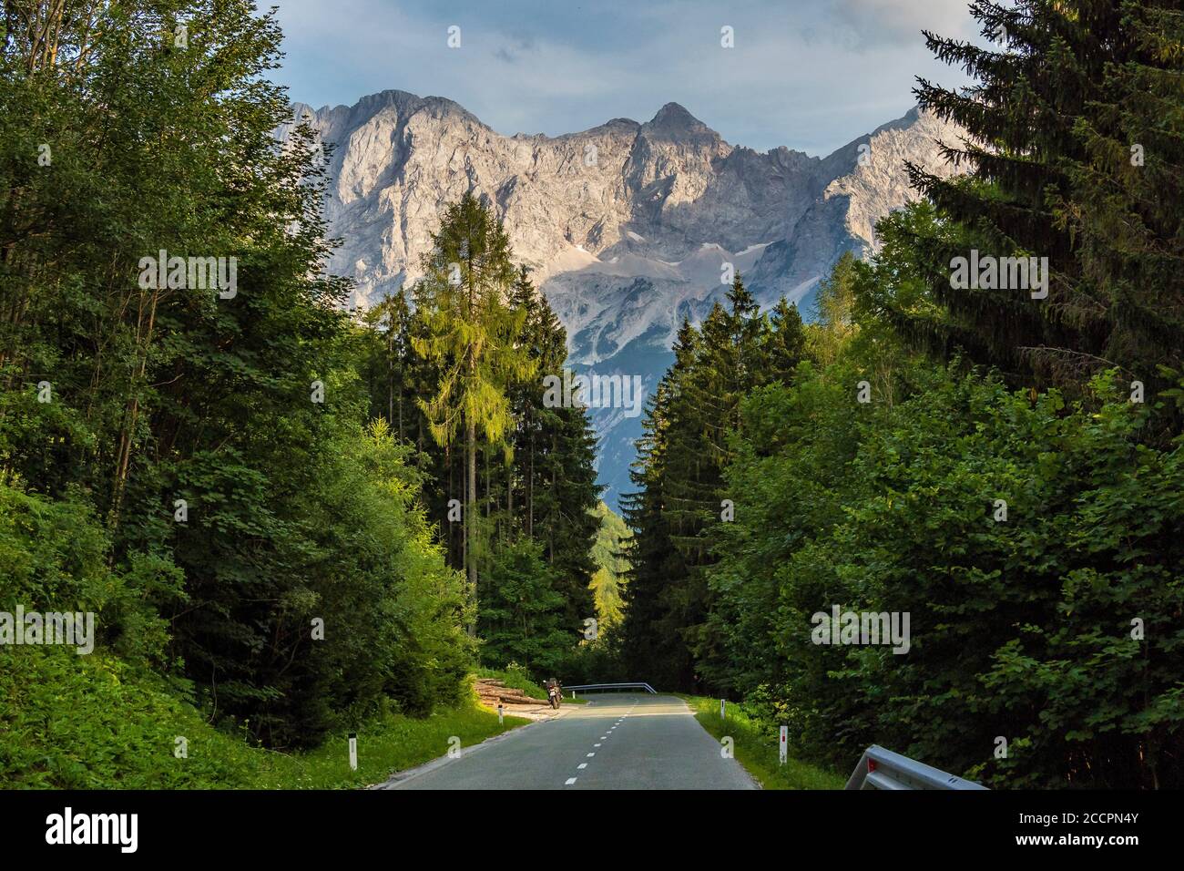 Beautiful mountain landscape. View of Lovcen National Park from Jezerski vrh peak, Seeberg Saddle. Montenegro, Slovenia Stock Photo