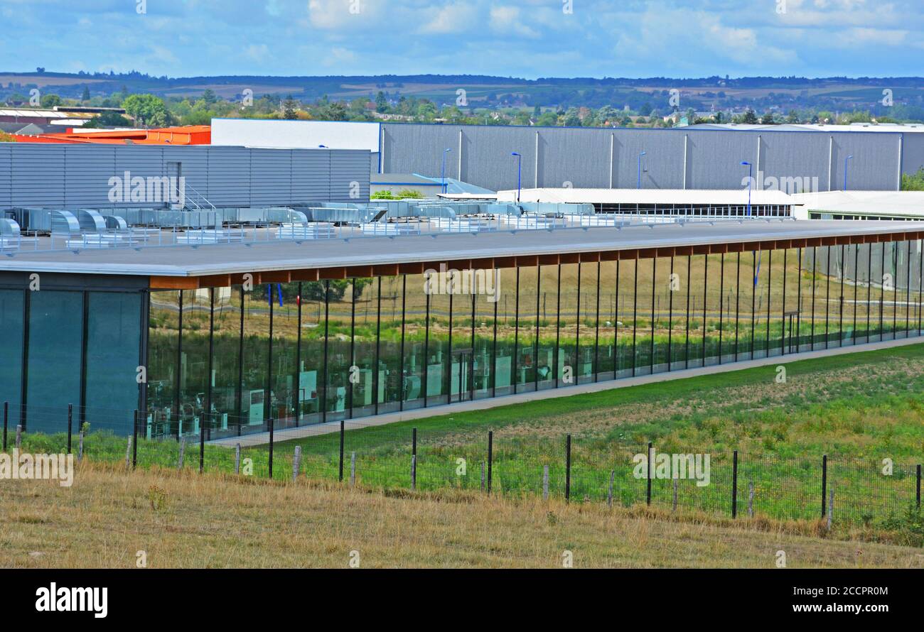 Louis Vuitton factory, Saint-Pourçain-sur-Sioule, Allier, Auvergne