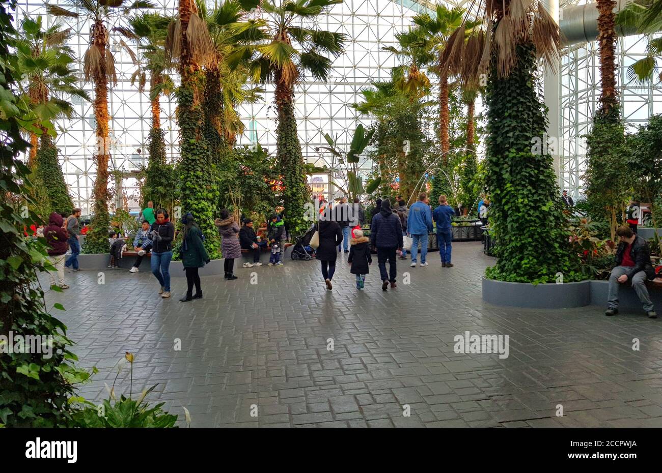 The Crystal Gardens at Navy Pier, Chicago Illinois, United States Stock