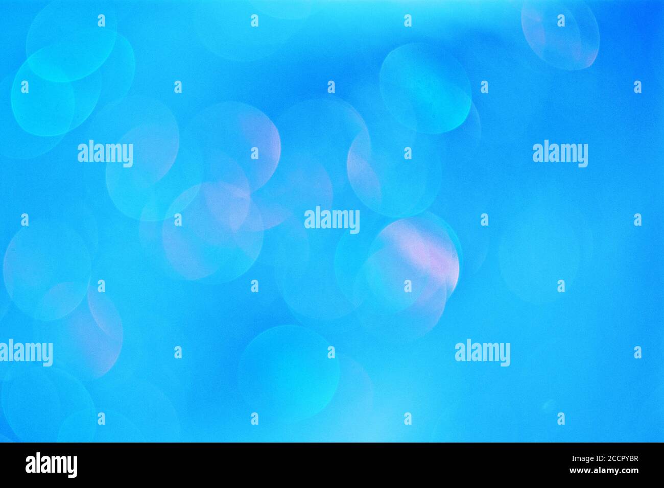 abstract blue background with bokeh Stock Photo - Alamy