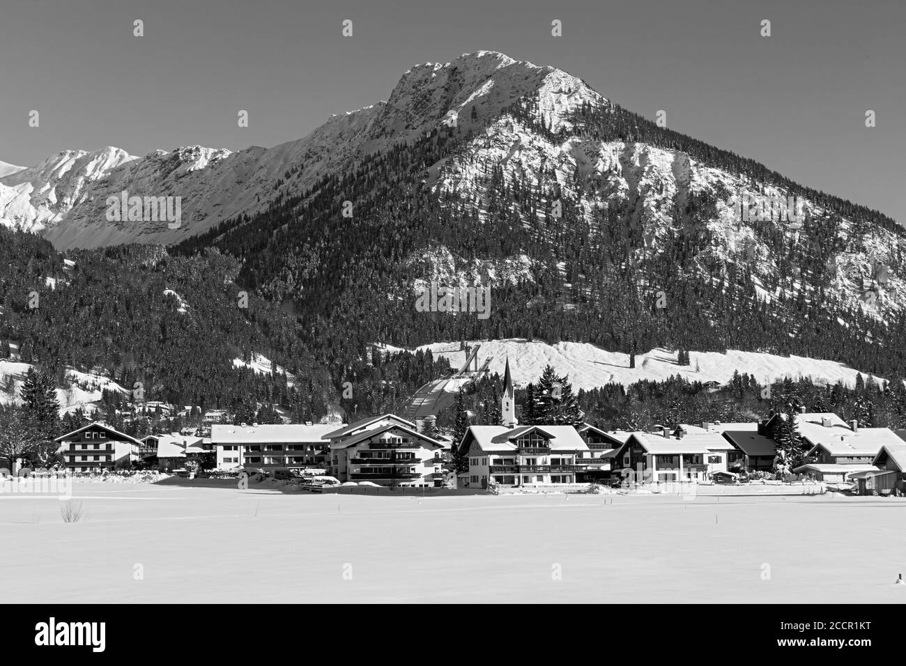 Oberstdorf, Allgäuer Alpen Stock Photo