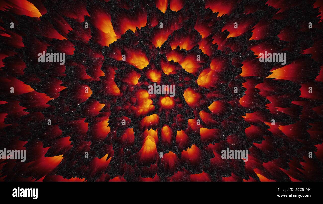 Particle lava explosion abstract hi-res stock photography and images ...