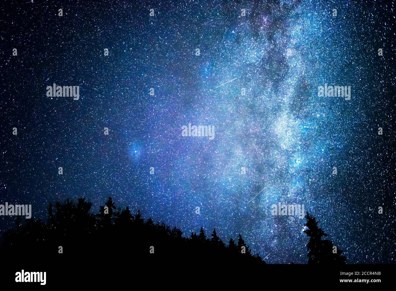 Milky Way galaxy. Starry sky Stock Photo - Alamy