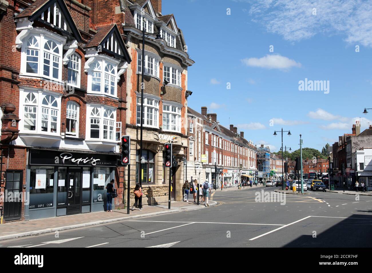 Epsom high street hires stock photography and images Alamy