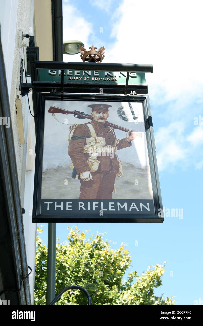 Rifleman pub epsom hires stock photography and images Alamy