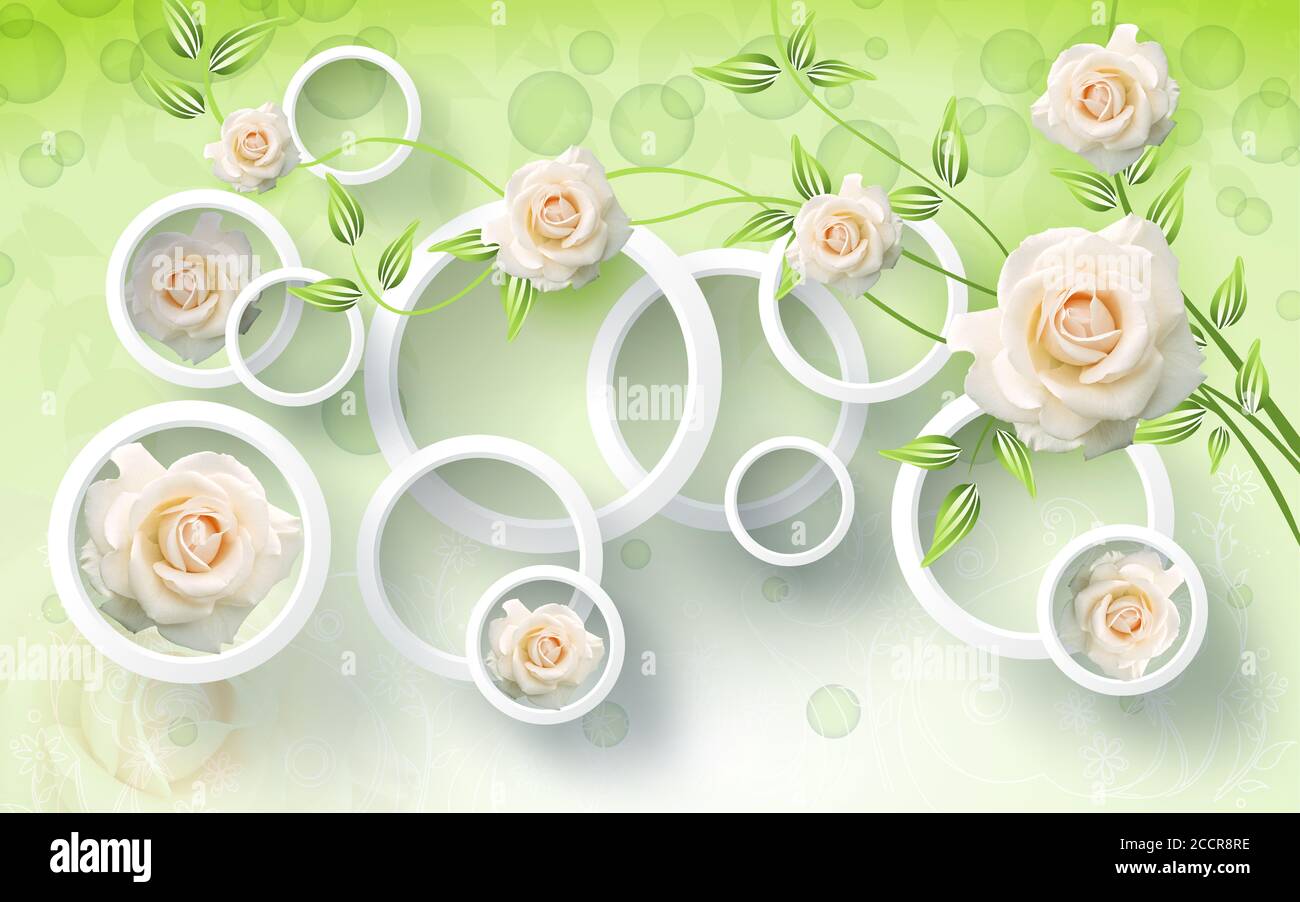 3D Wallpaper for house & Office walls Stock Photo Alamy