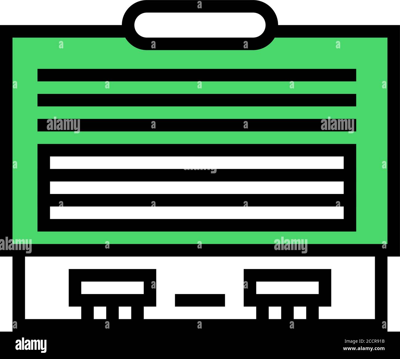 gym building color icon vector illustration Stock Vector Image & Art ...
