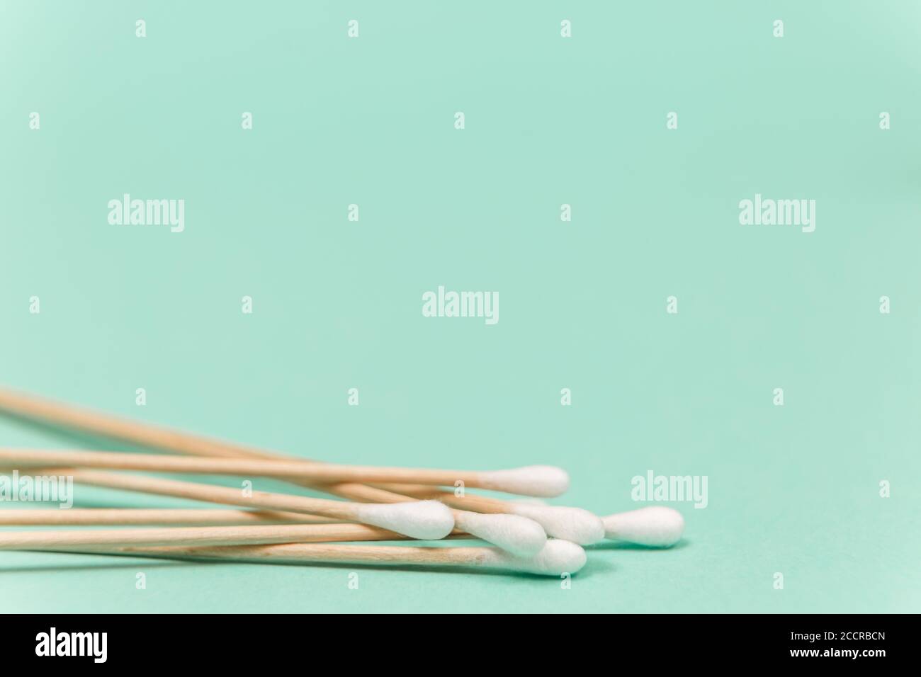 Cotton swab used for cleaning ear Stock Photo Alamy