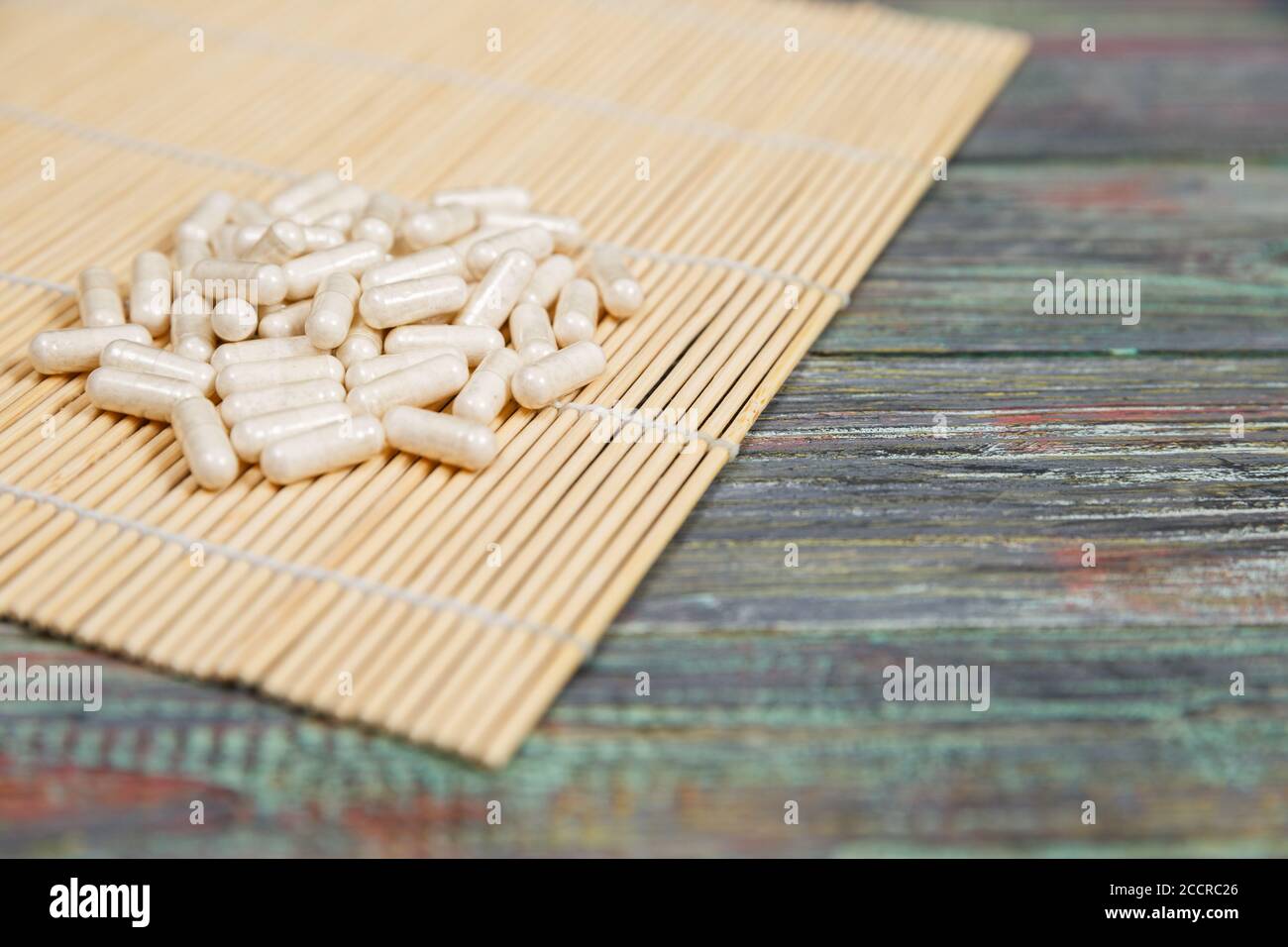 Alternative medicine tablets Stock Photo Alamy