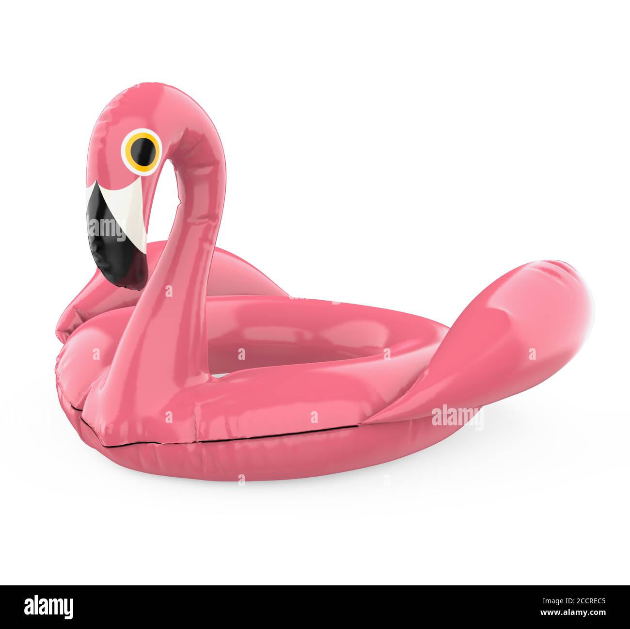 Inflatable Flamingo Pool Float Isolated Stock Photo Alamy
