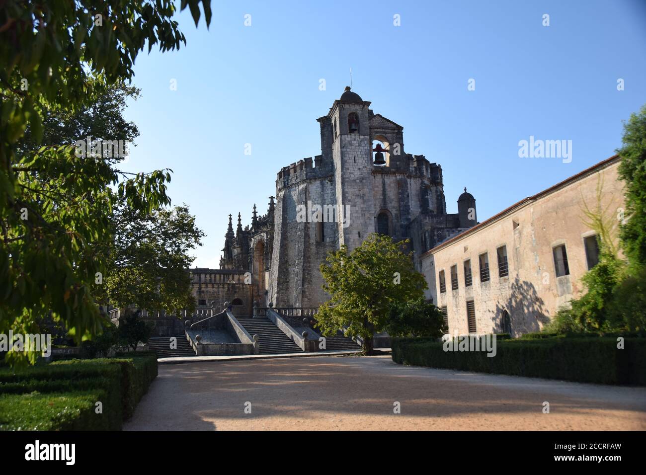 Convento de Cristo outside details of the Convent of Christ Tomar Portugal Stock Photo