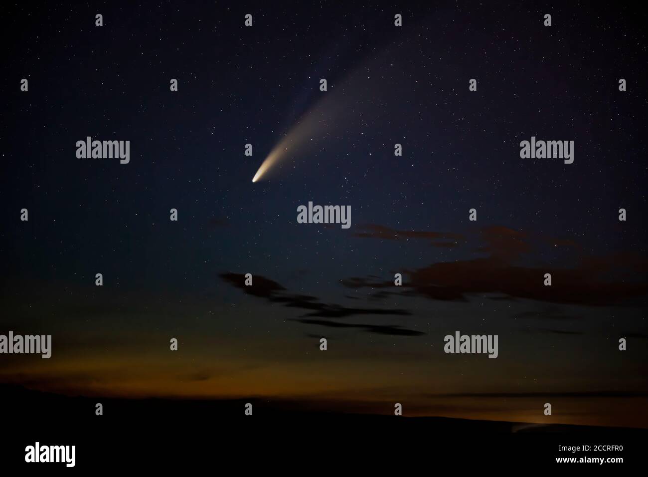 Astronomy tonight comet