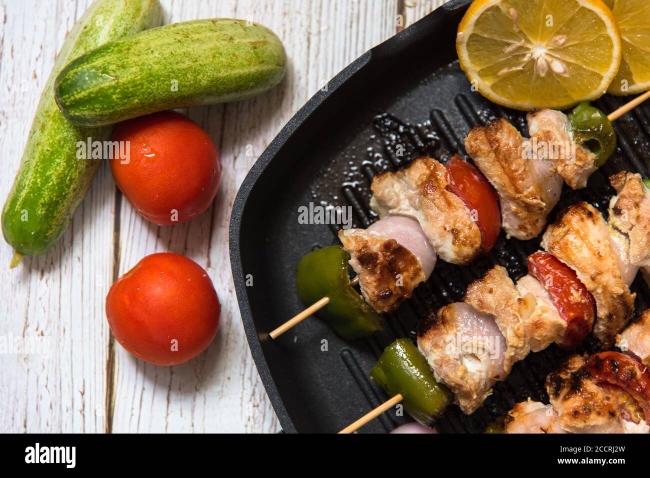 Indian kebab platter hires stock photography and images Alamy