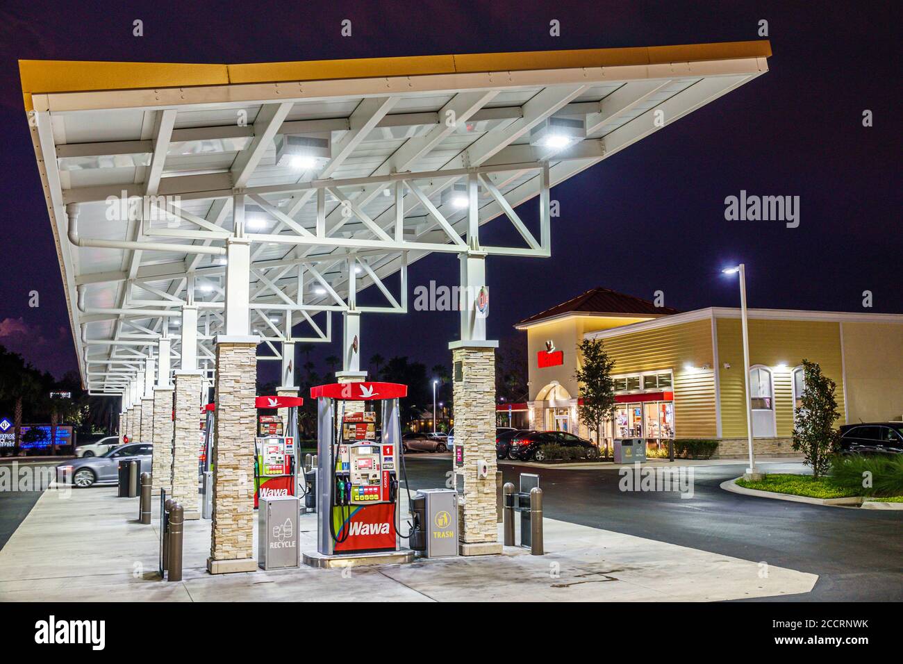 Orlando Florida,Lake Buena Vista,South Apopka Vineland Road,Wawa,gas petrol filling station