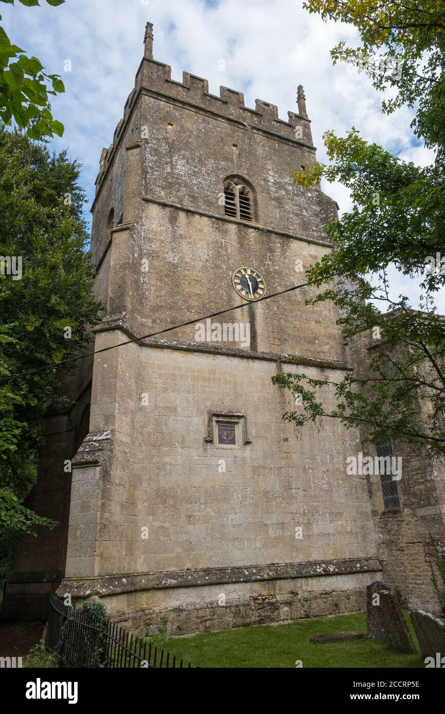 St Kenelm's Church in Chadlington, Chipping Norton, Oxfordshire, UK Stock Photo