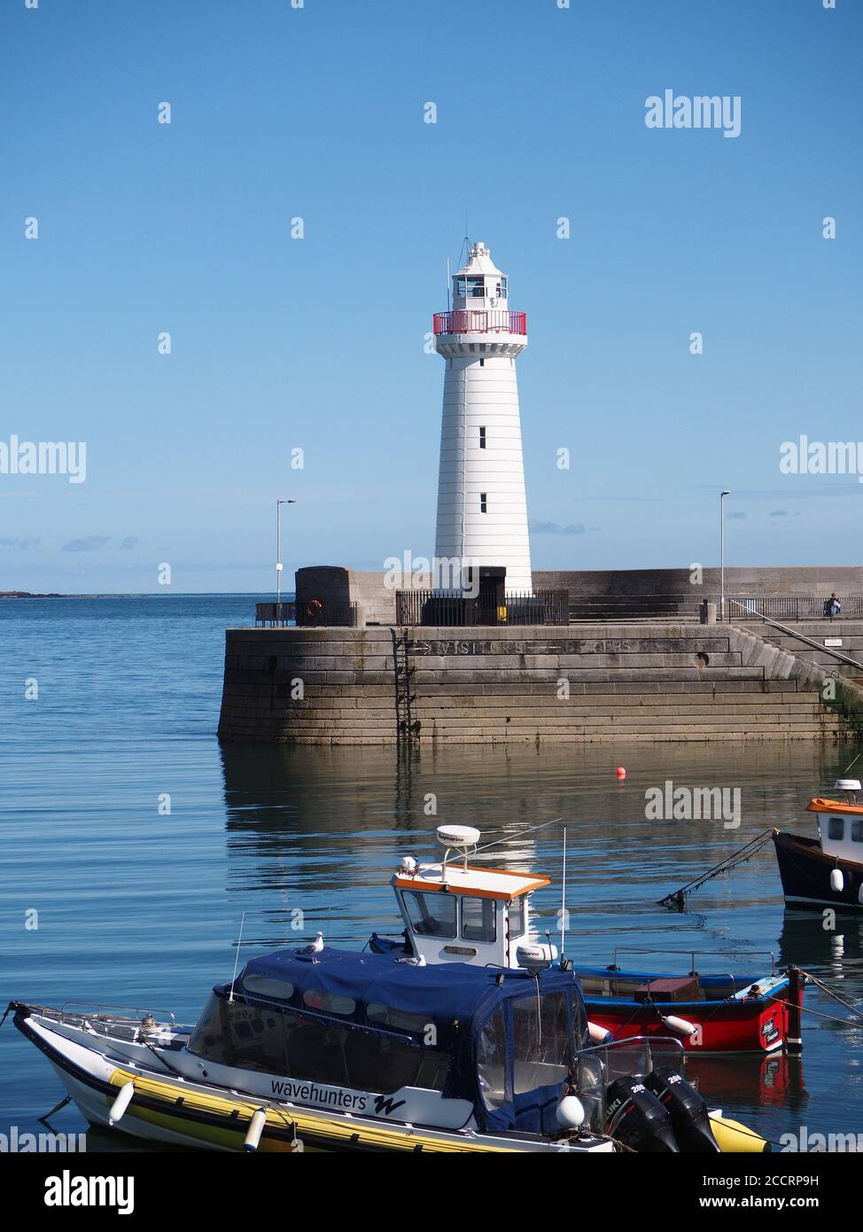 Sights of Donaghadee in County Down Stock Photo