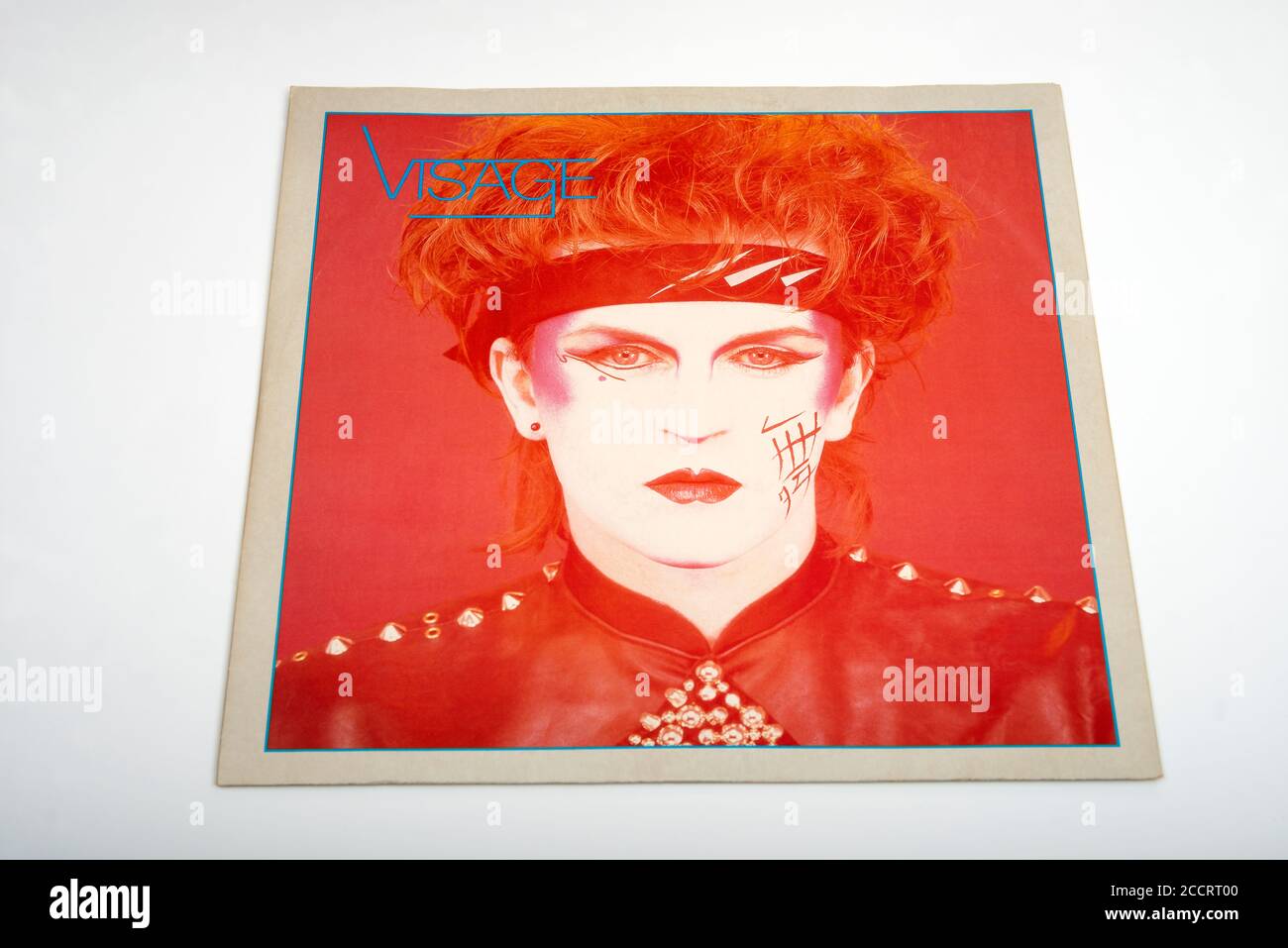 Visage EP (Extended Play) vinyl record from the 1980's New Romanic era  Stock Photo - Alamy