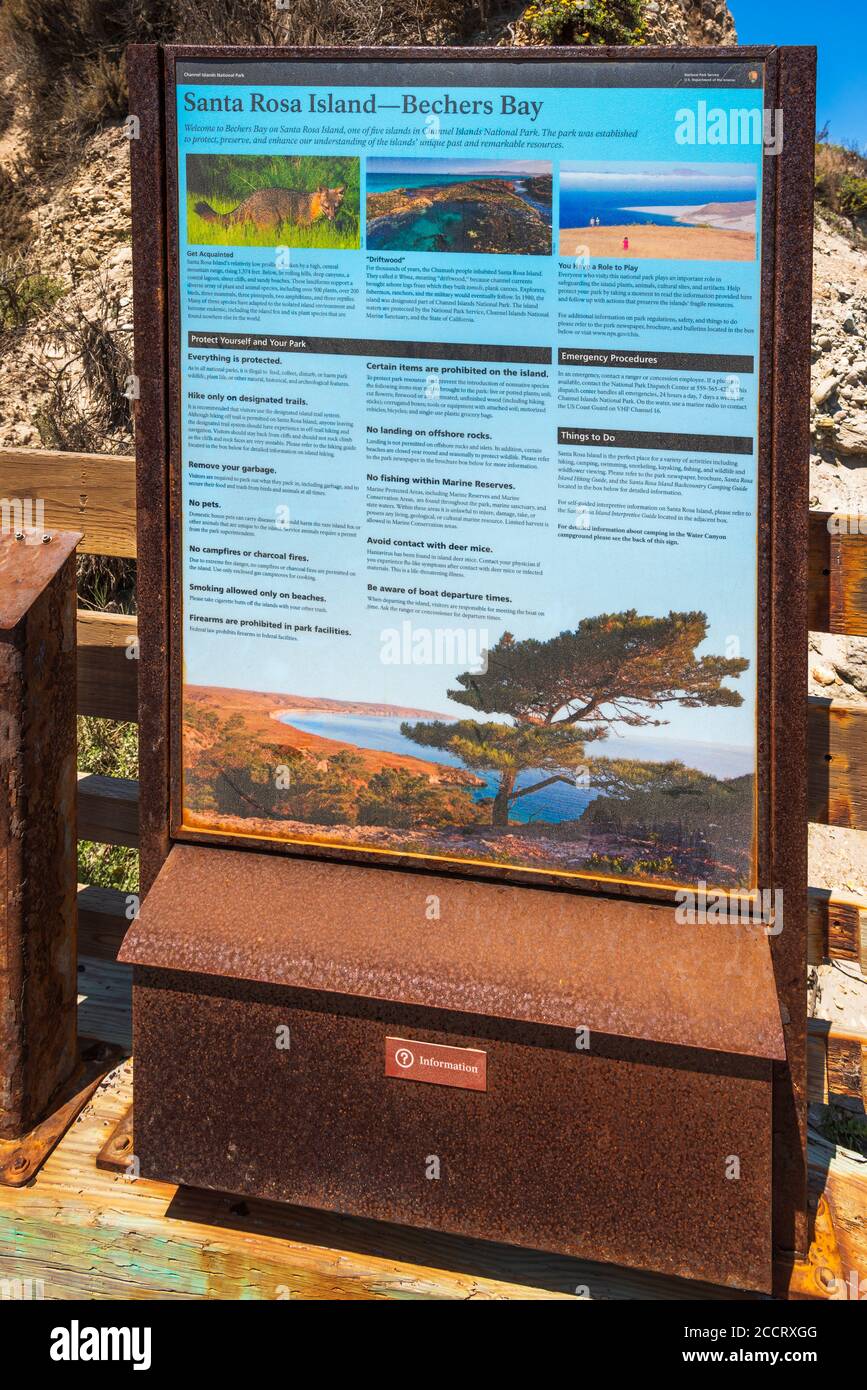 Female visitor santa rosa island hi-res stock photography and images ...