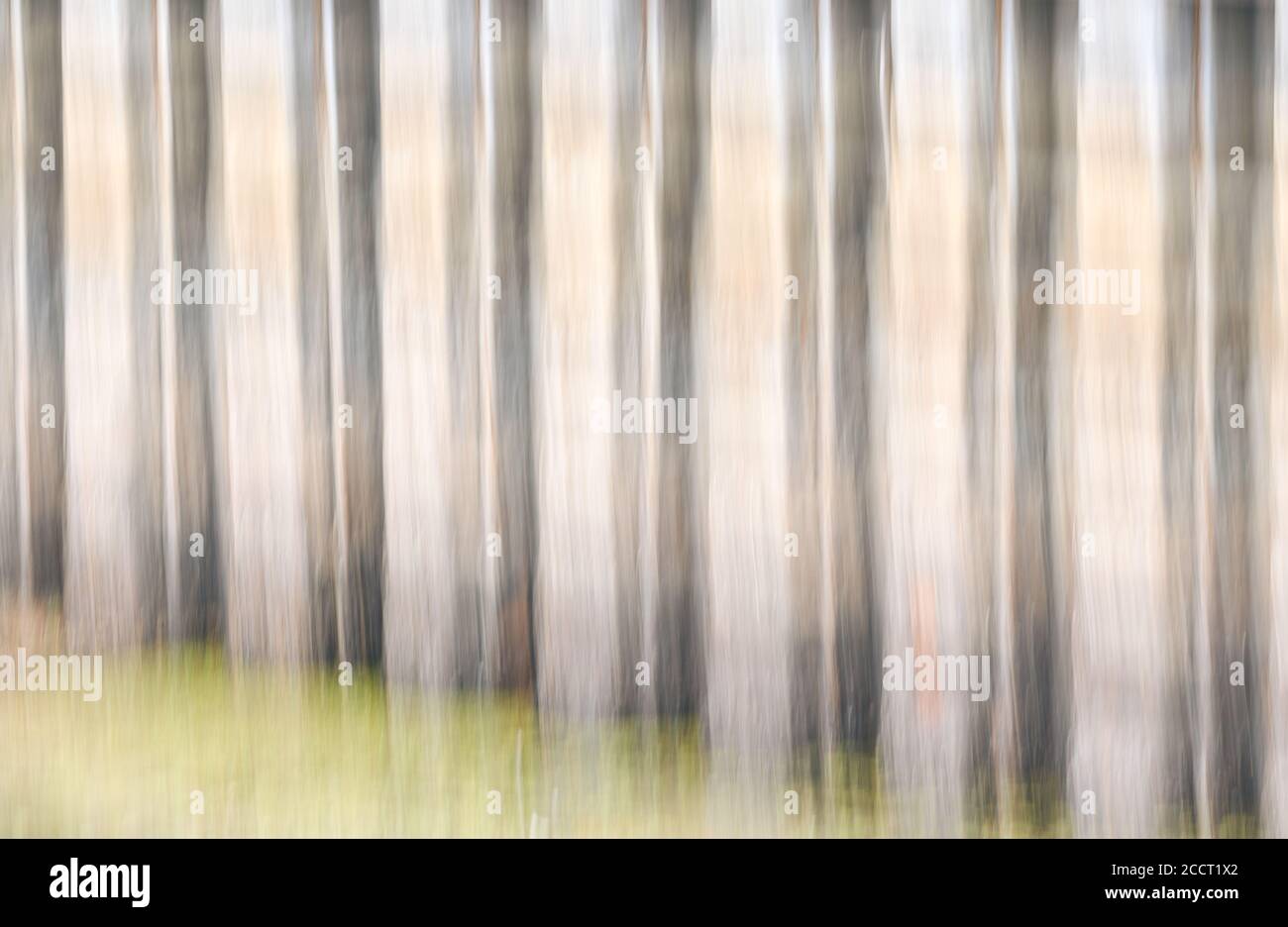 Motion blurred abstract background with regular stripes. Stock Photo